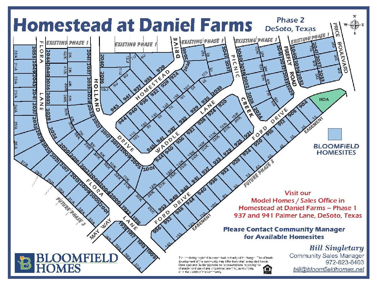 Homestead at Daniel Farms Phase 2