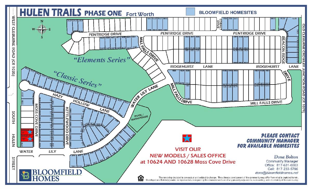 Hulen Trails Elements