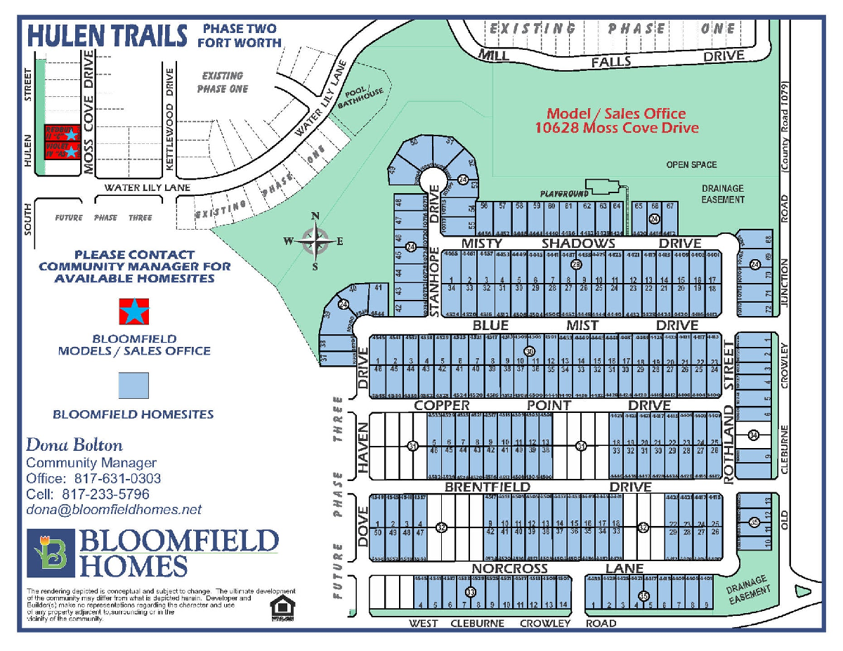 Hulen Trails Elements
