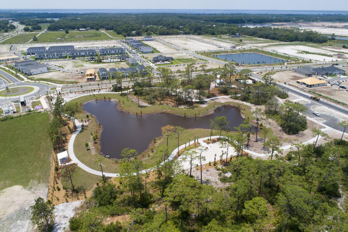 Center Lake on the Park