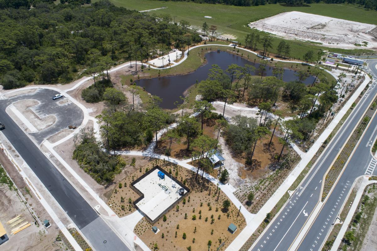 Center Lake on the Park