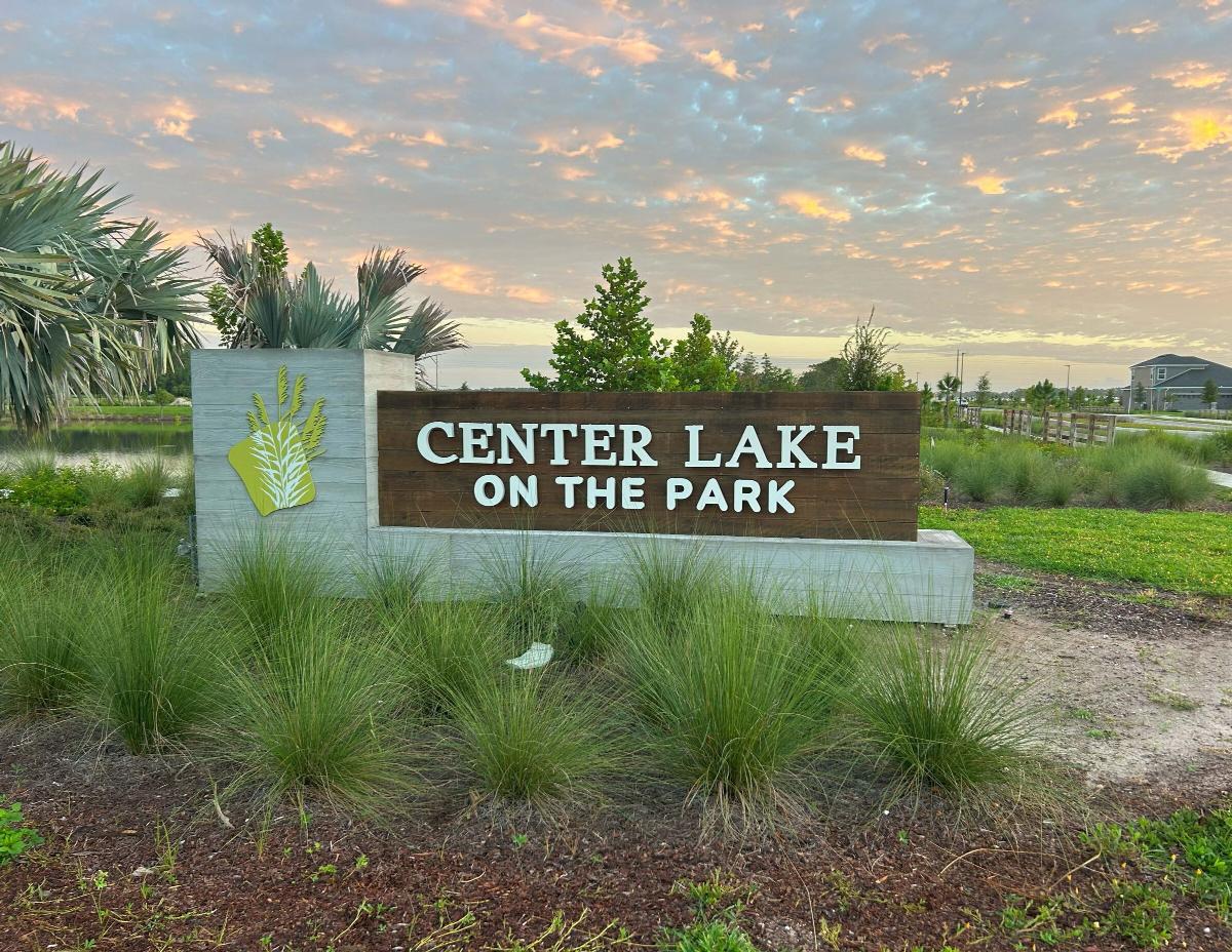 Center Lake on the Park