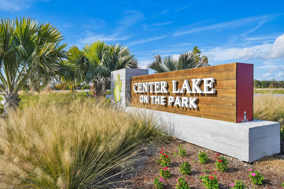 Center Lake on the Park