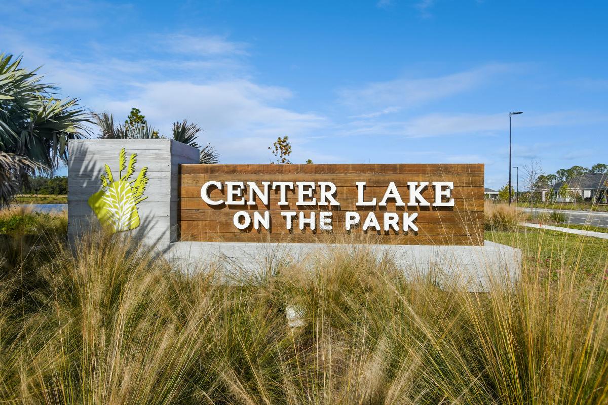 Center Lake on the Park