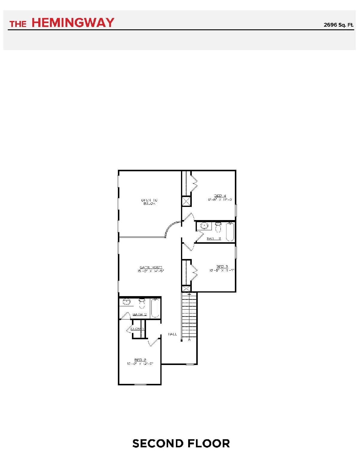 8776 Treeline Second Floor