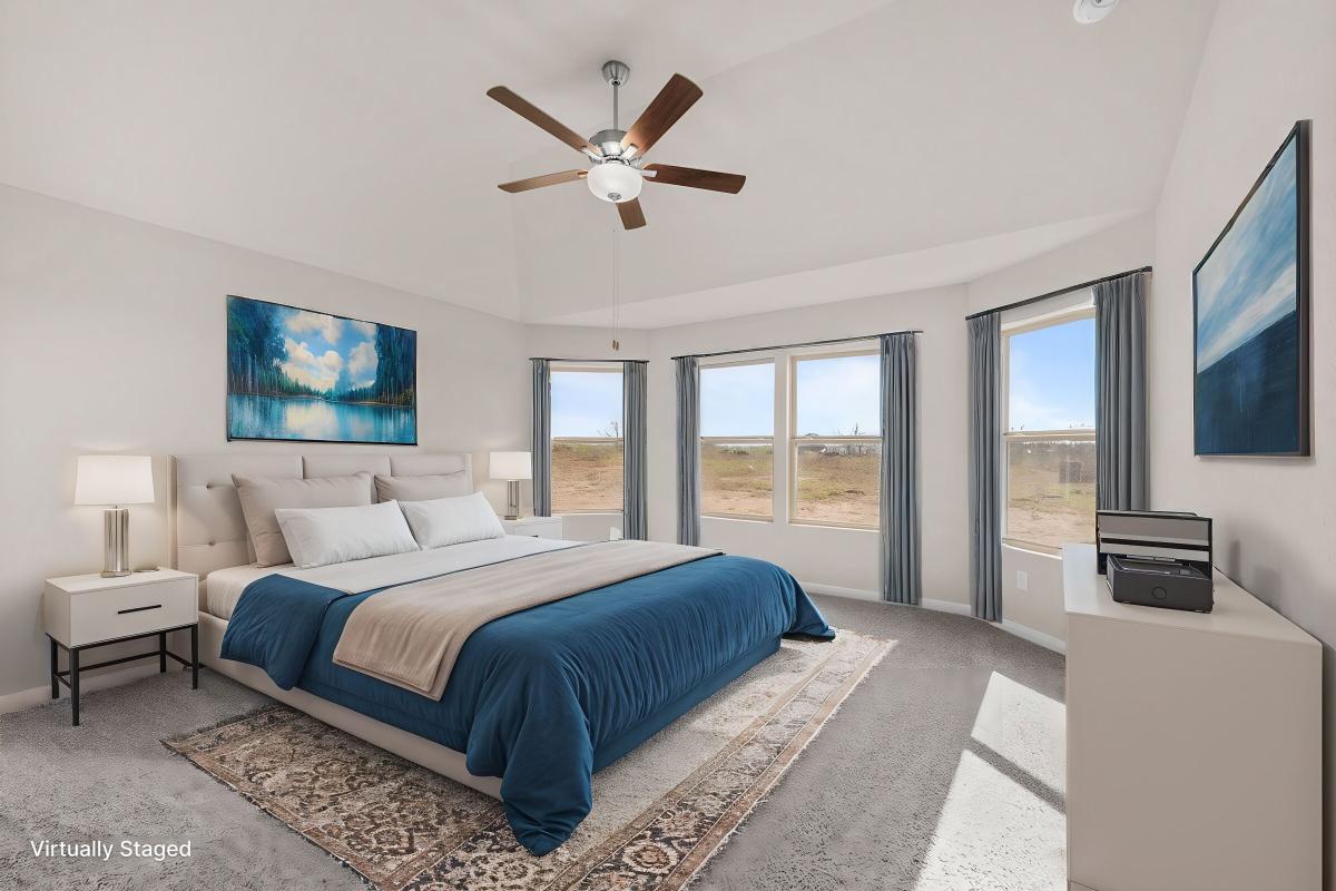 Visual representation of Owners Bedroom