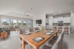 Visual Representation of Dining Room