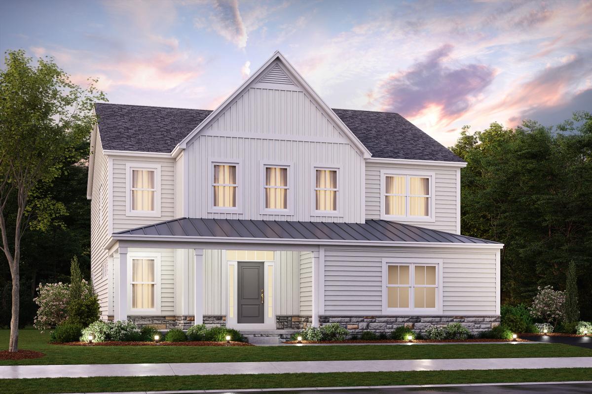 Dartmouth Elevation B-Dusk