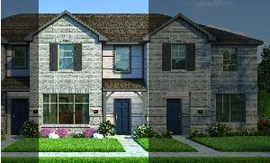 Travis with Elevation 3A Brick Exterior 2023 Townhomes