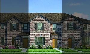 Travis with Elevation 4A Brick Exterior 2023 Townhomes