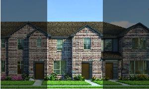 Travis with Elevation 4B Brick Exterior 2023 Townhomes