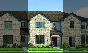 Travis with Elevation 5B Brick Exterior 2023 Townhomes