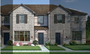 Travis with Elevation 3A Stone Exterior 2023 Townhomes
