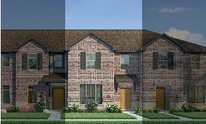 Travis with Elevation 4A Stone Exterior 2023 Townhomes