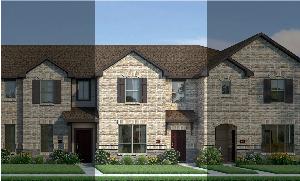 Travis with Elevation 5A Stone Exterior 2023 Townhomes
