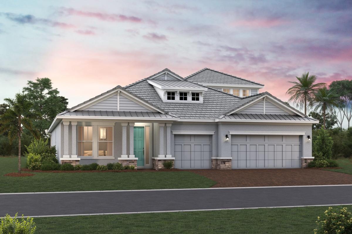 Crystal Elevation E with Bonus Room