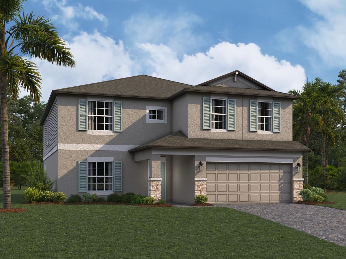 Cabo Elevation B - Siding