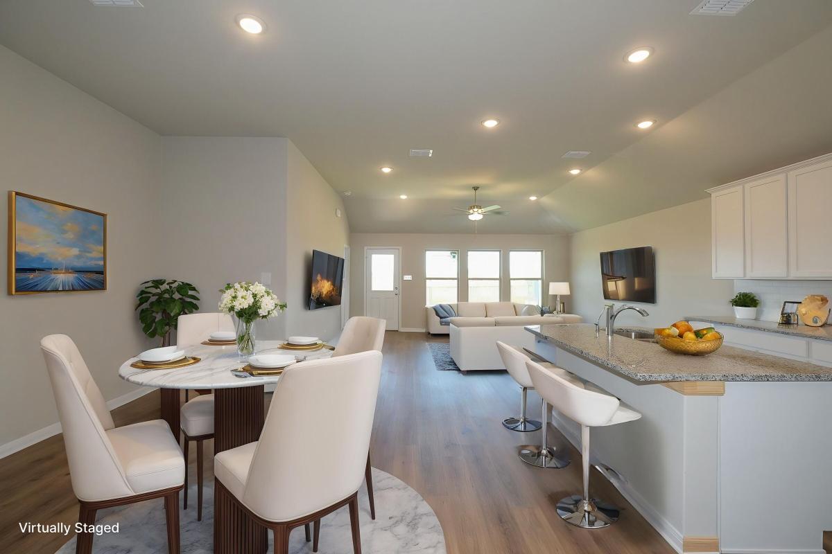 Virtual Representation of Dining Room