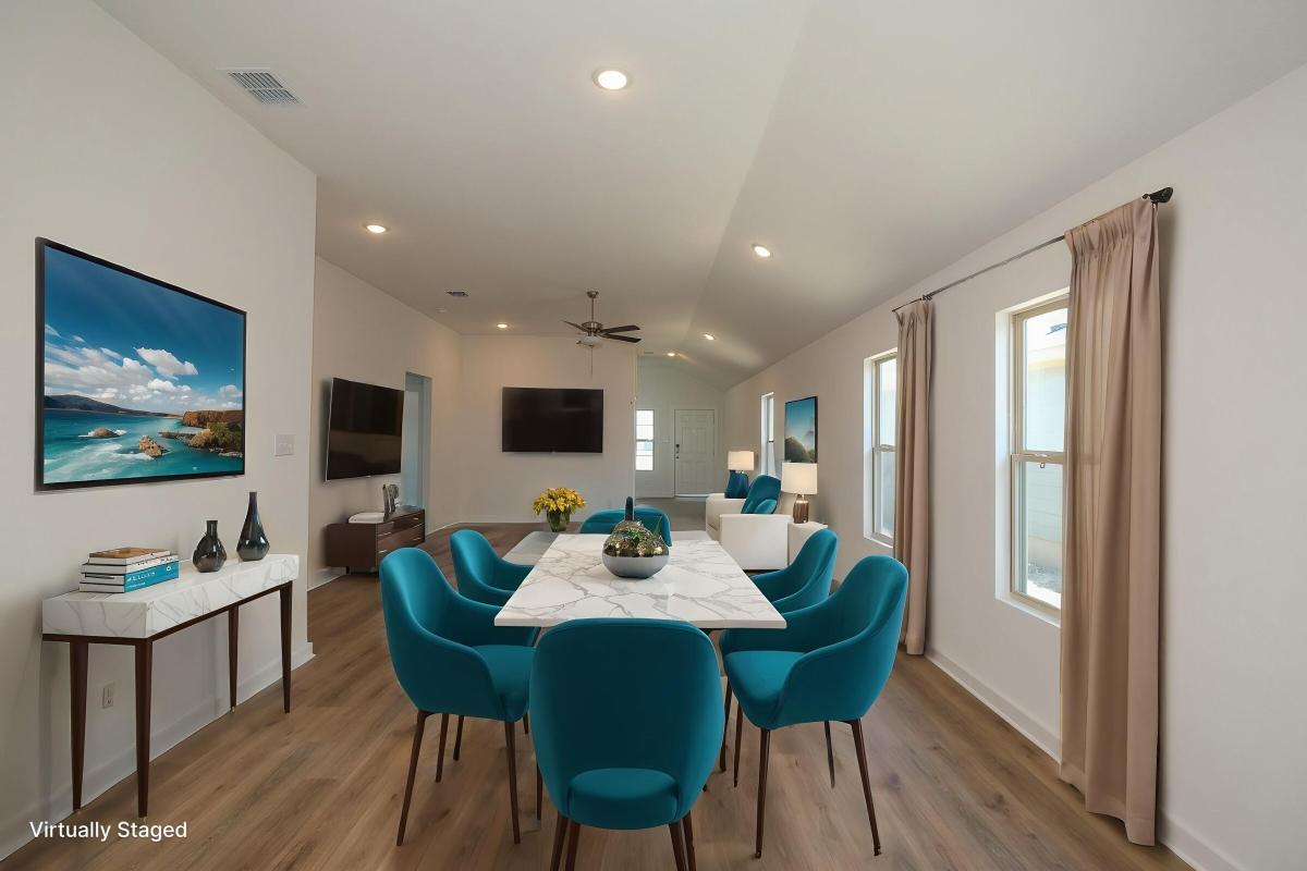 Virtual Representation of Dining Room