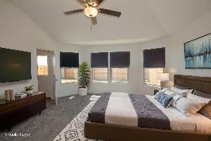 Virtual Representation of Owners Bedroom