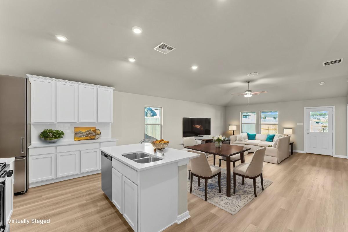 Visual Representation of Dining Room