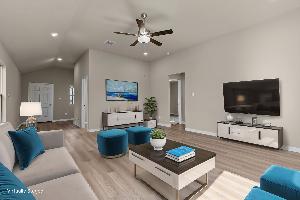 Visual Representation of Living Room