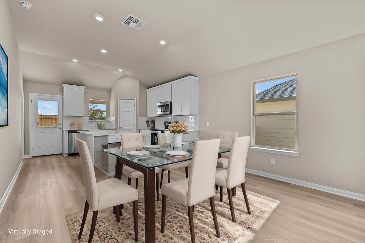 Visual Representation of Dining Area