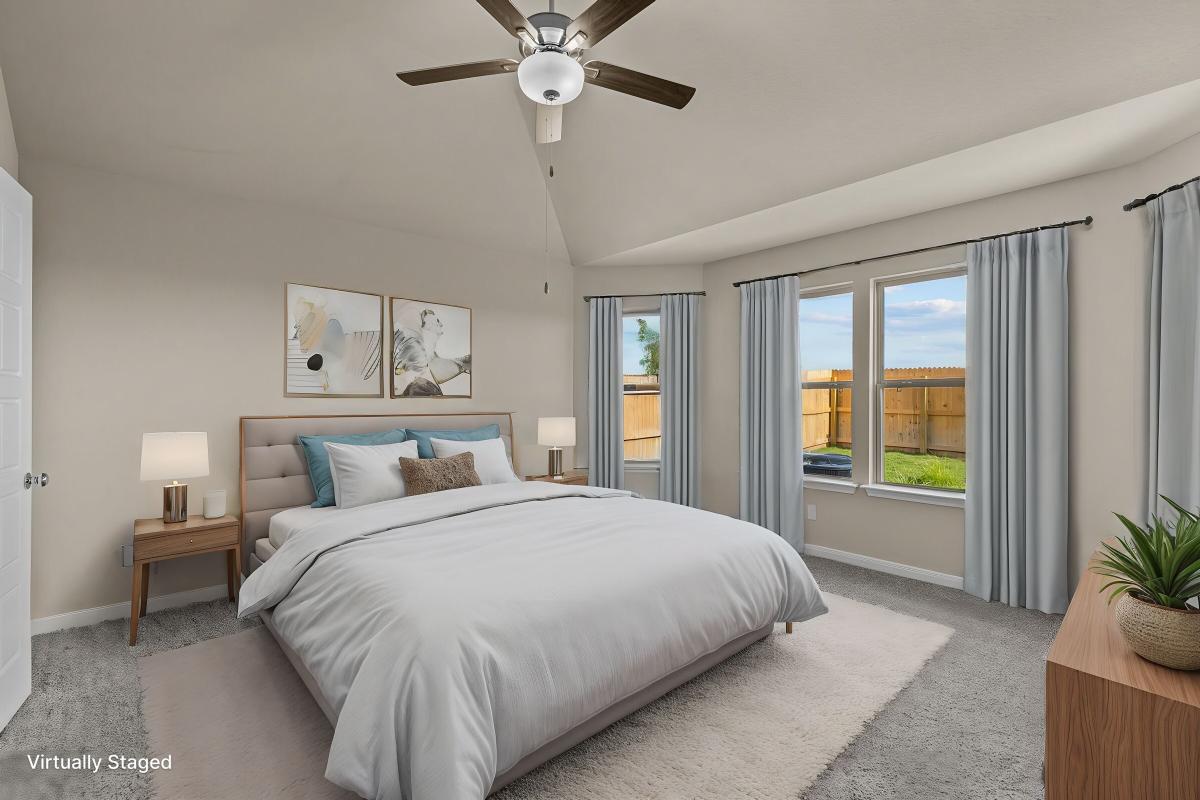 Visual Representation of Owner Bedroom