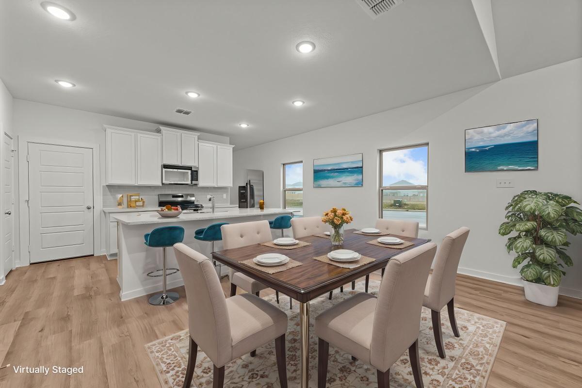 Visual Representation of Dining Room