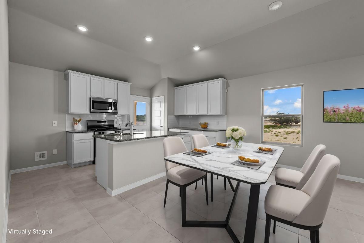 Visual Representation of Dining Room