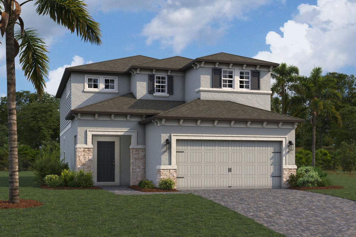 Magnolia Elevation C - Siding