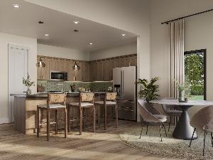 Ironwood II with volume kitchen rendering