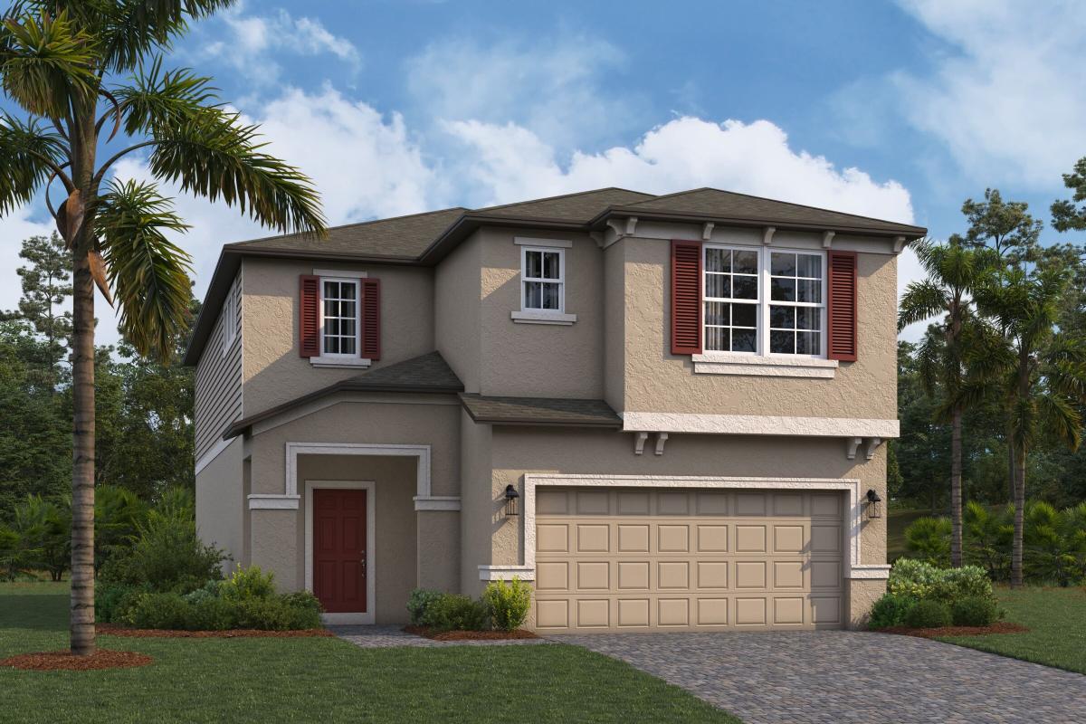 Cypress Elevation B - Siding