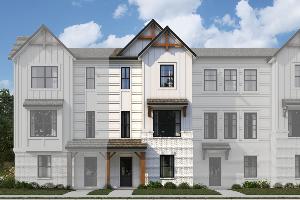 3-Story Farmhouse Elevation 3