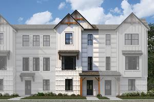 3-Story Farmhouse Elevation 3