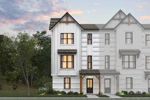 3 Story Farmhouse Elevation 3