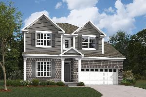 Columbia Elevation D with Optional Brick