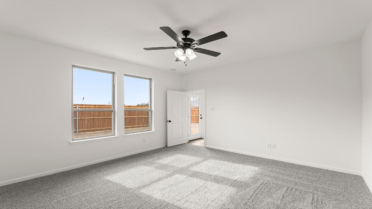 Tarrant Floor Plan Primary Bedroom