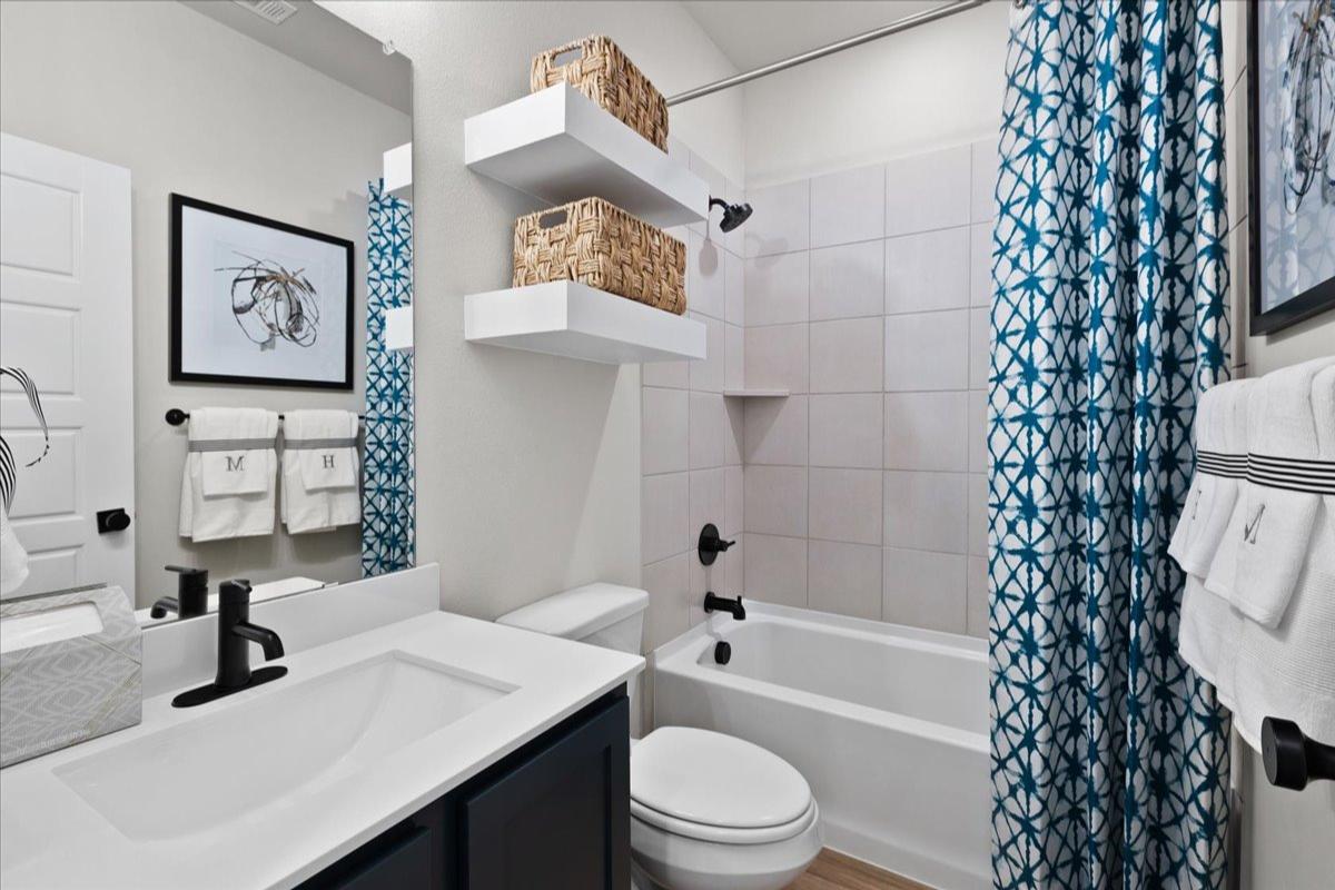 Cypress II Floor Plan Representative Photography