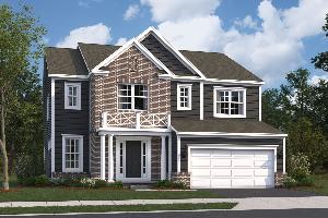 Dartmouth Elevation A with Brick