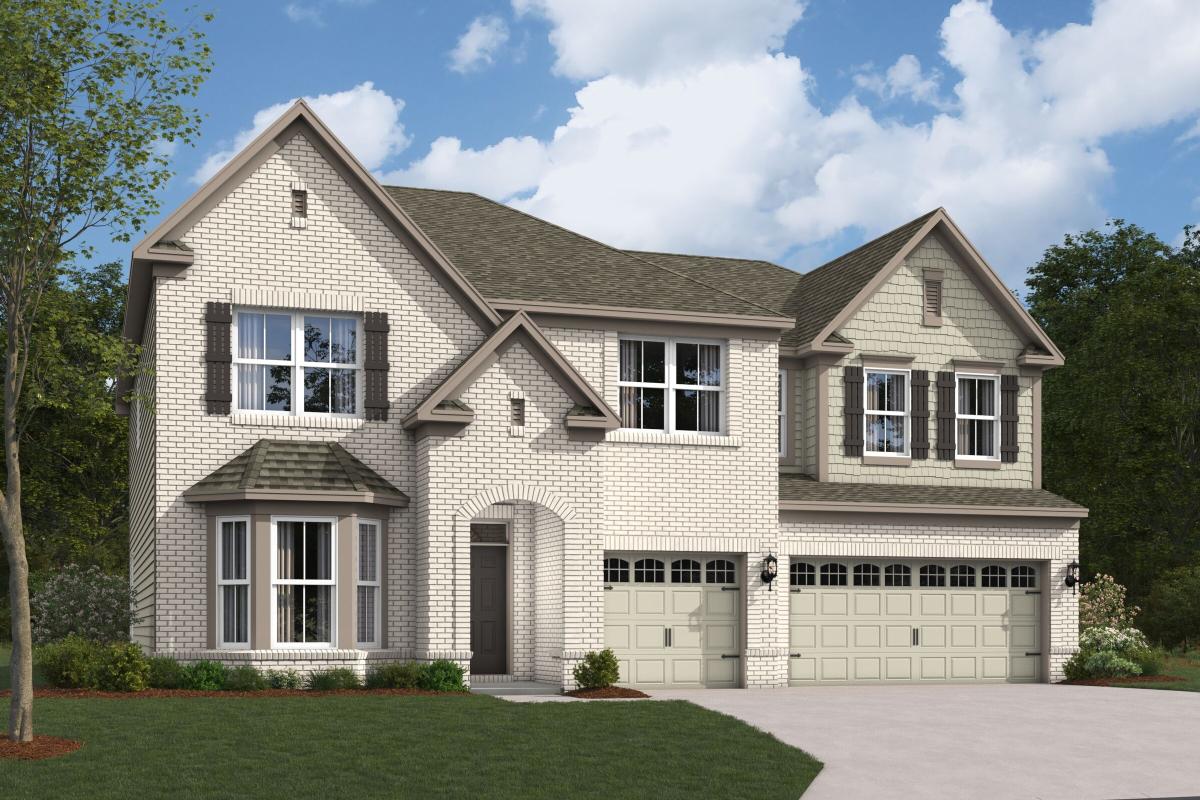 Ainsley II Elevation F with Brick