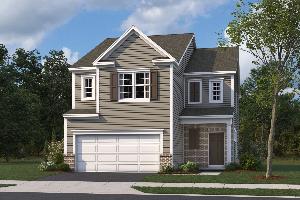 Saugatuck Elevation A with Brick