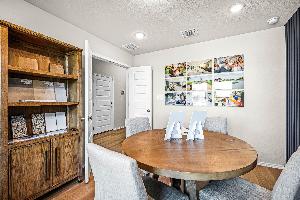 This is the study of the Hawkins plan within the model home in Carillon at 13305 Eppright Trace B...