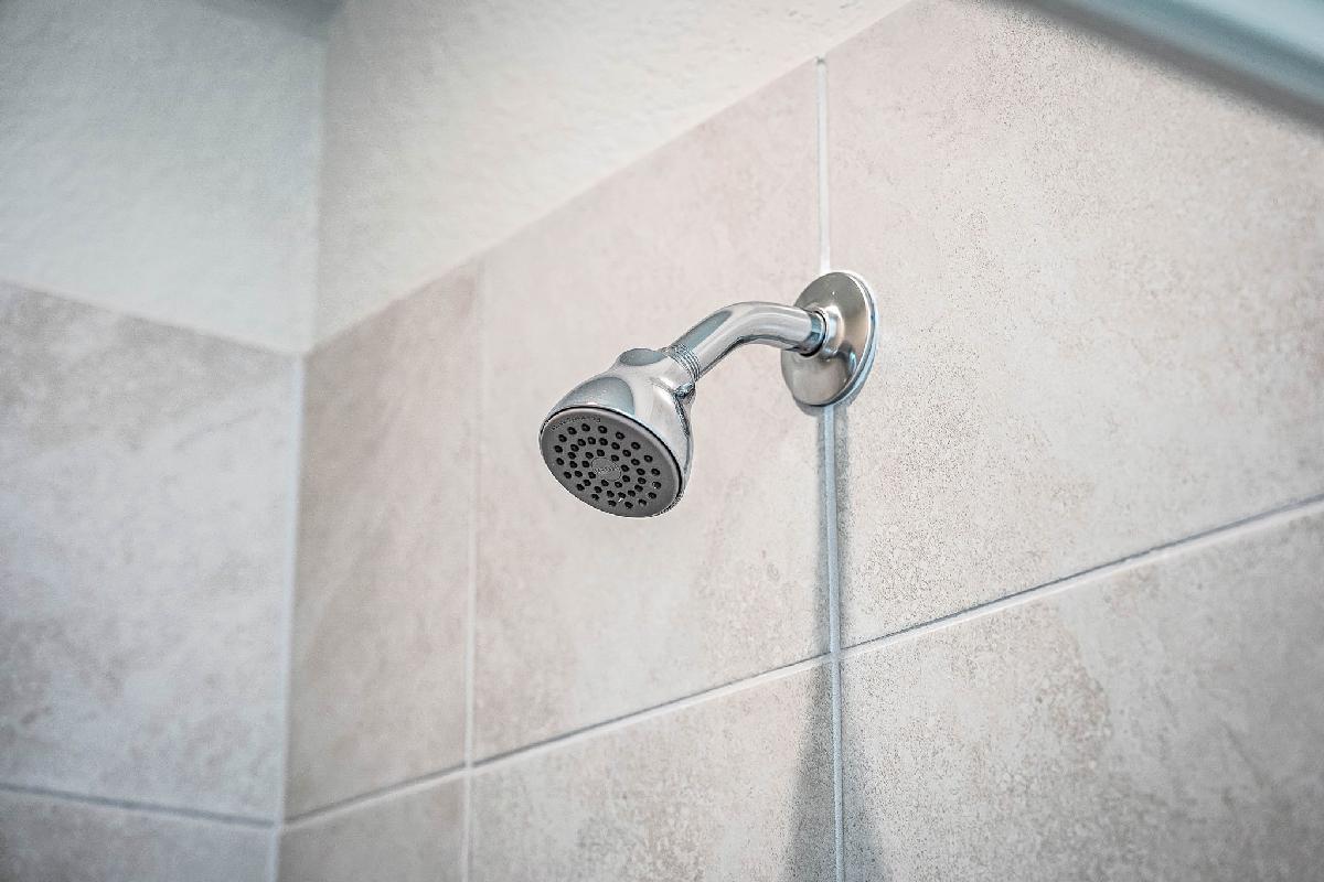 These are images of the secondary bathrooms in the Hawkins plan and is the model home in Carillon...