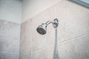 These are images of the secondary bathrooms in the Hawkins plan and is the model home in Carillon...
