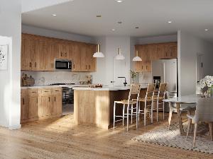 Cedar Floorplan Interior Kitchen Rendering
